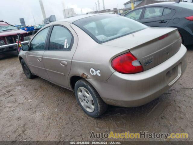 DODGE NEON HIGHLINE, 1B3ES46C1YD716548