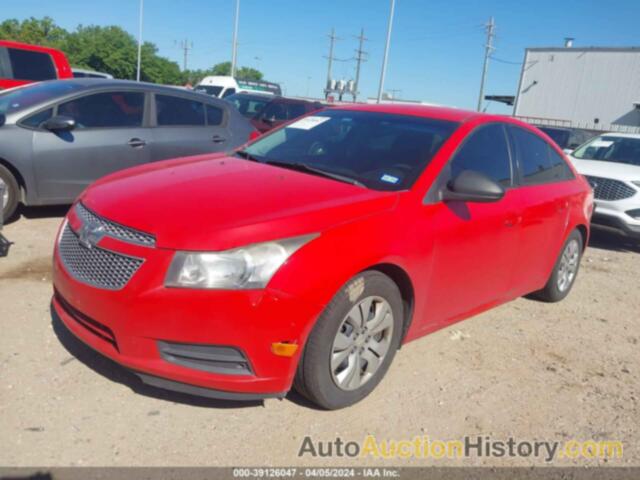 CHEVROLET CRUZE LS AUTO, 1G1PA5SH4E7271582