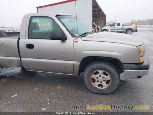 CHEVROLET SILVERADO 1500 WORK TRUCK, 1GCEK14T03Z130712