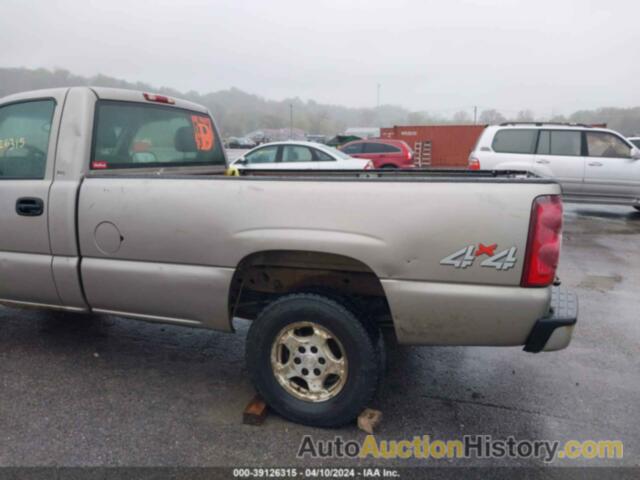 CHEVROLET SILVERADO 1500 WORK TRUCK, 1GCEK14T03Z130712