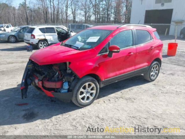 FORD ECOSPORT SE, MAJ6S3GL5KC259936