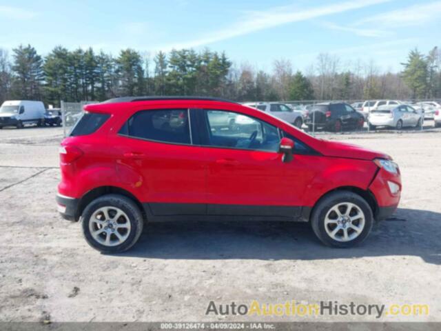 FORD ECOSPORT SE, MAJ6S3GL5KC259936