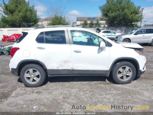 CHEVROLET TRAX LT, KL7CJPSB7KB829363