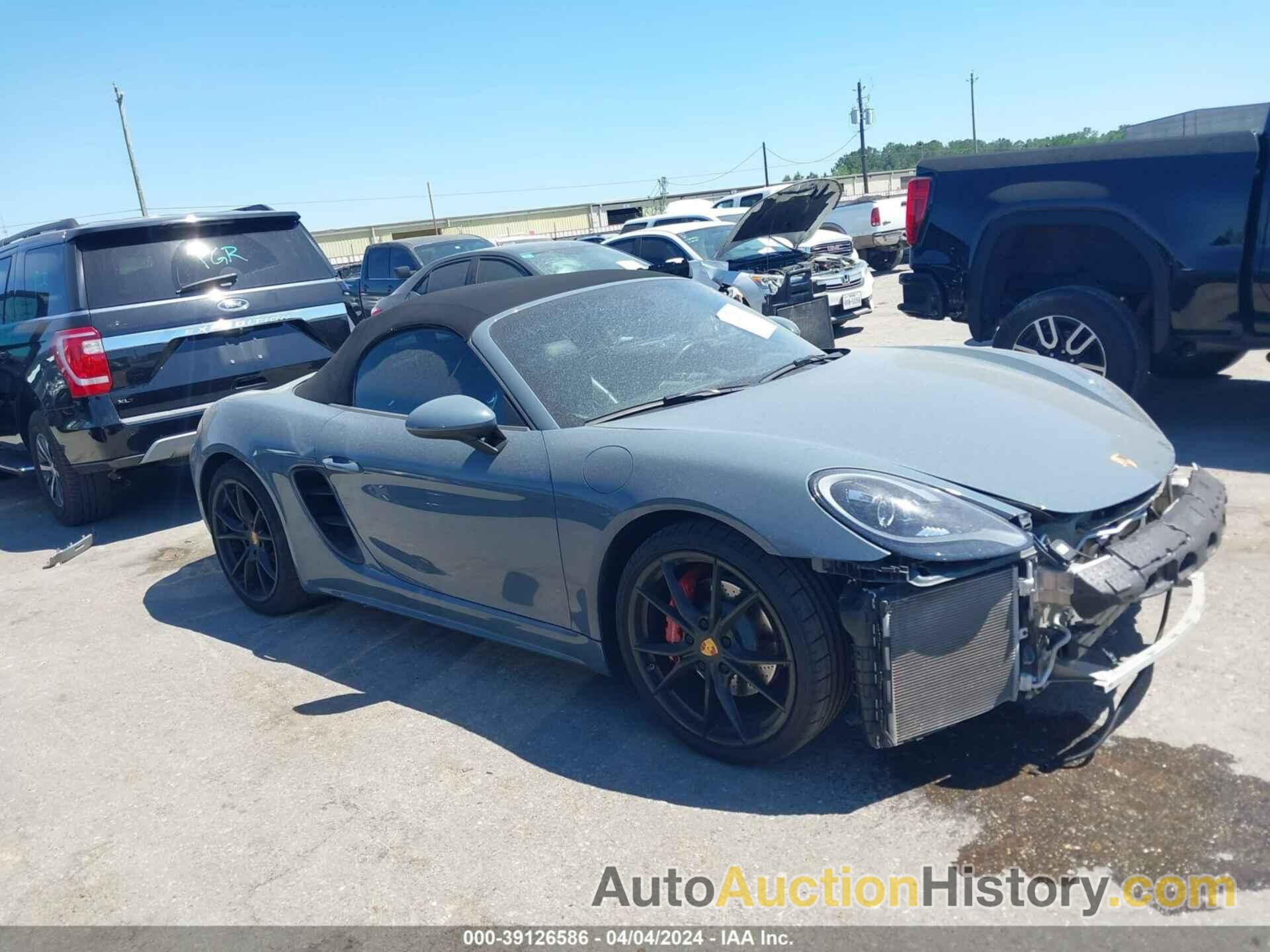 PORSCHE 718 BOXSTER S, WP0CB2A80HS240978