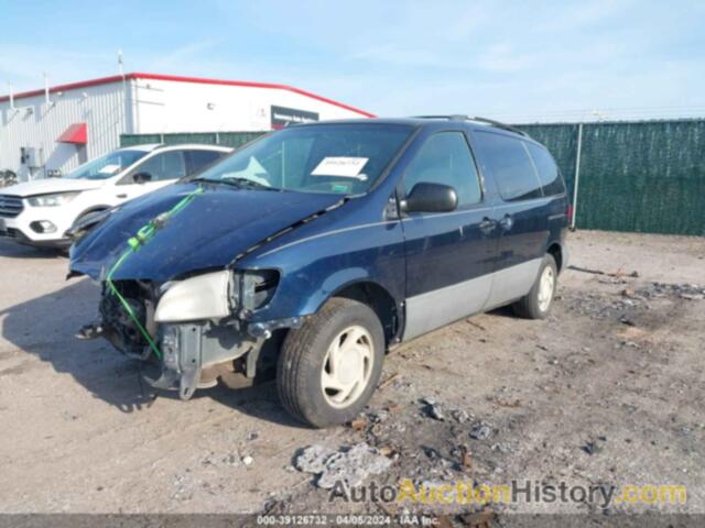 TOYOTA SIENNA LE, 4T3ZF13C31U350186