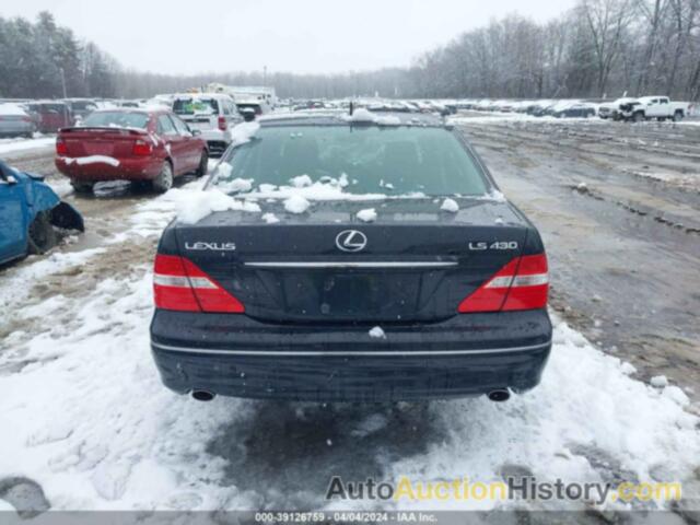 LEXUS LS 430, JTHBN36F865050792