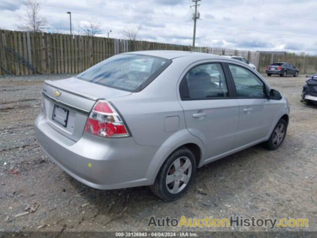 CHEVROLET AVEO LT, KL1TD5DE6AB092720