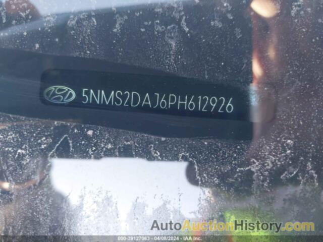 HYUNDAI SANTA FE SEL, 5NMS2DAJ6PH612926