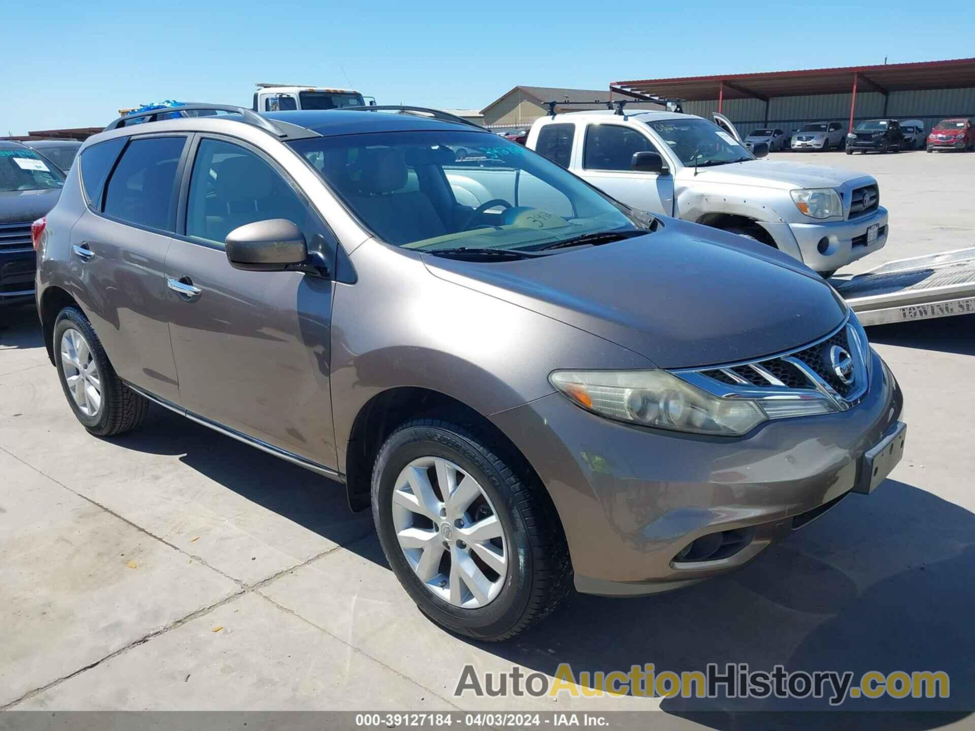 NISSAN MURANO SV, JN8AZ1MU5CW110187