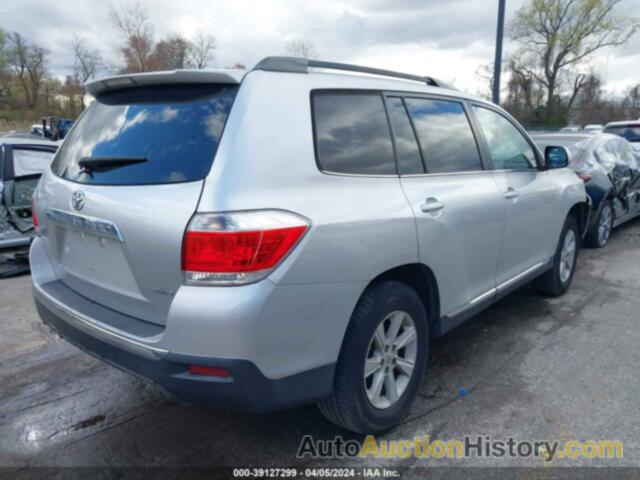 TOYOTA HIGHLANDER SE V6, 5TDBK3EH1CS144354