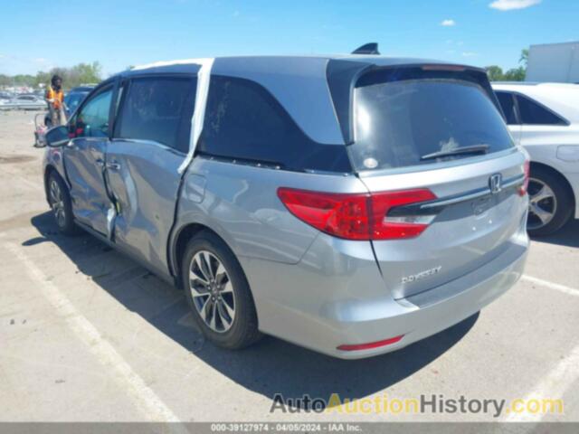 HONDA ODYSSEY EX-L, 5FNRL6H79MB000587