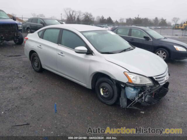 NISSAN SENTRA S, 3N1AB7AP7EY301447