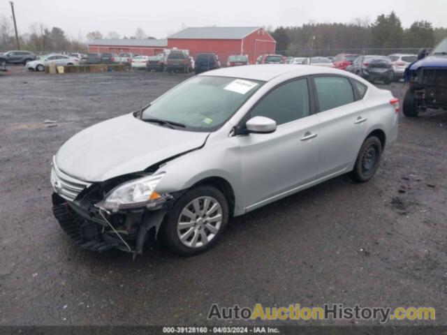 NISSAN SENTRA S, 3N1AB7AP7EY301447