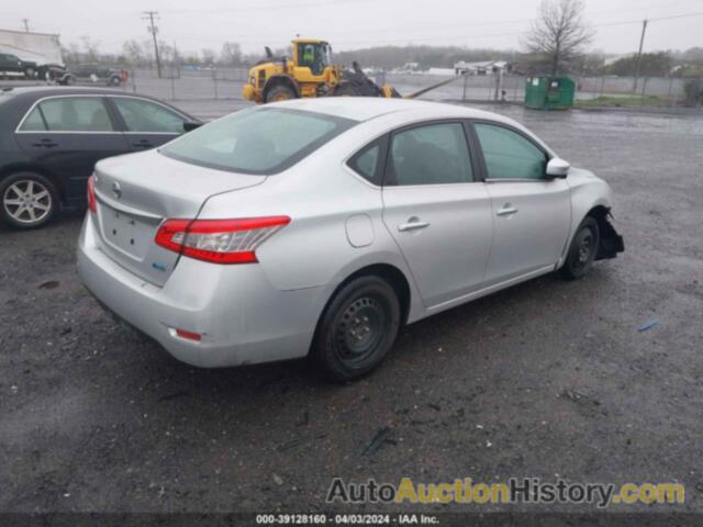 NISSAN SENTRA S, 3N1AB7AP7EY301447