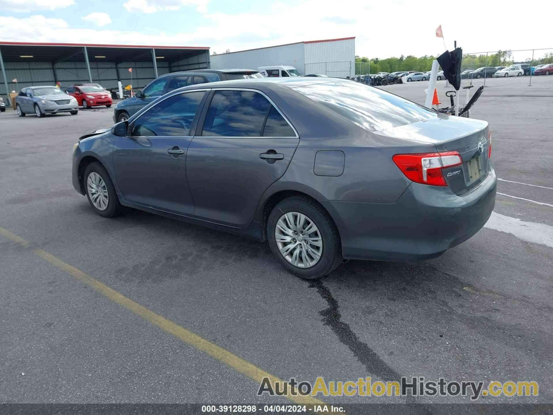 TOYOTA CAMRY L, 4T1BF1FKXEU812990