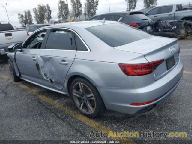 AUDI A4 2.0T PREMIUM/2.0T TECH PREMIUM, WAUENAF48JN018061