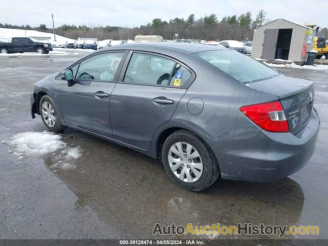 HONDA CIVIC LX, 2HGFB2F53CH560731