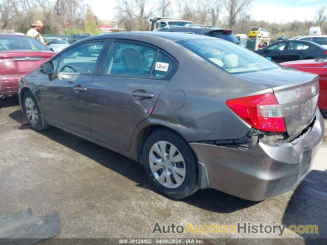 HONDA CIVIC LX, 2HGFB2F59CH579817