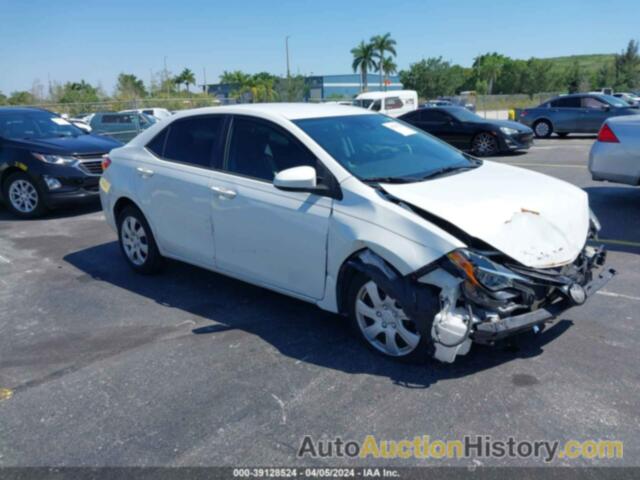 TOYOTA COROLLA LE, 5YFBURHE4JP852621