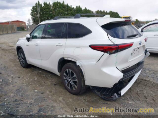 TOYOTA HIGHLANDER HYBRID XLE, 5TDGBRCHXMS059073