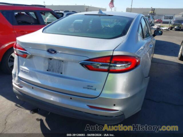 FORD FUSION HYBRID SE, 3FA6P0LU6KR261694