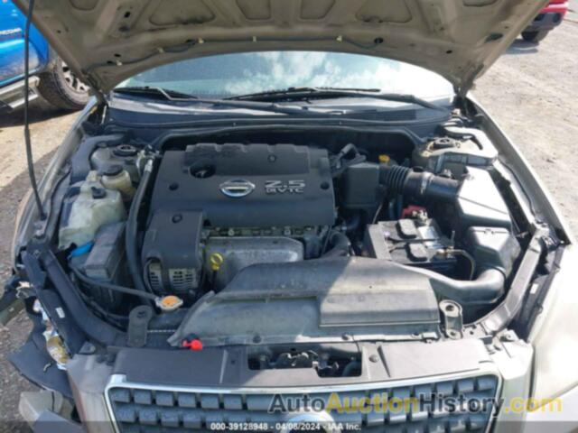 NISSAN ALTIMA 2.5 S, 1N4AL11D55C166805