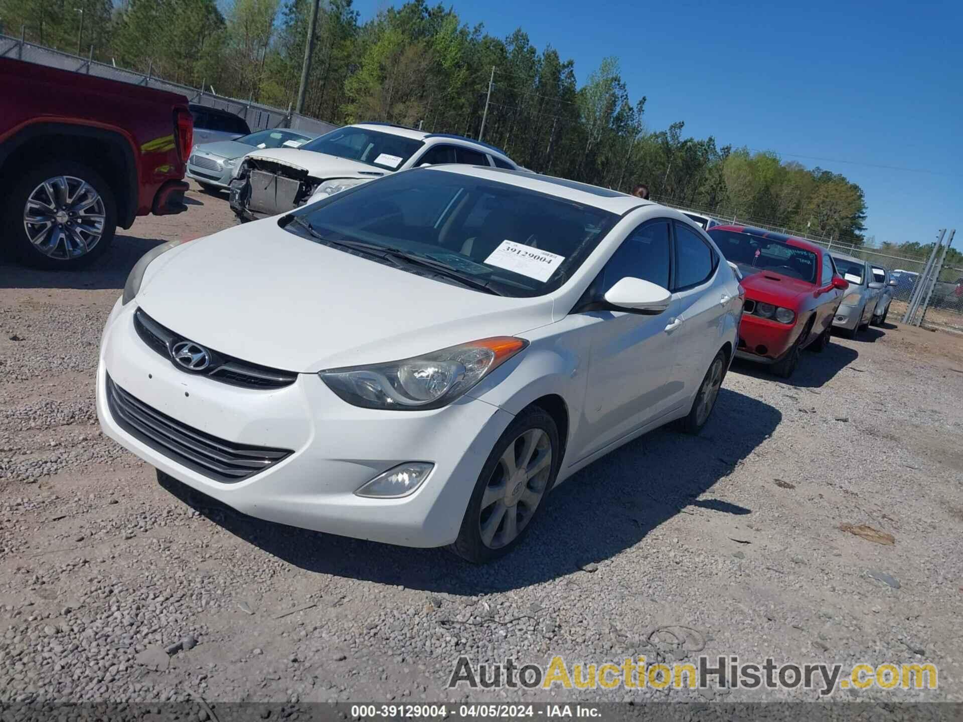 HYUNDAI ELANTRA LIMITED, 5NPDH4AEXBH011895