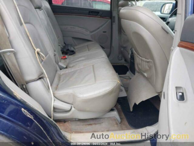 HYUNDAI VERACRUZ GLS/LIMITED/SE, KM8NU13C47U009580