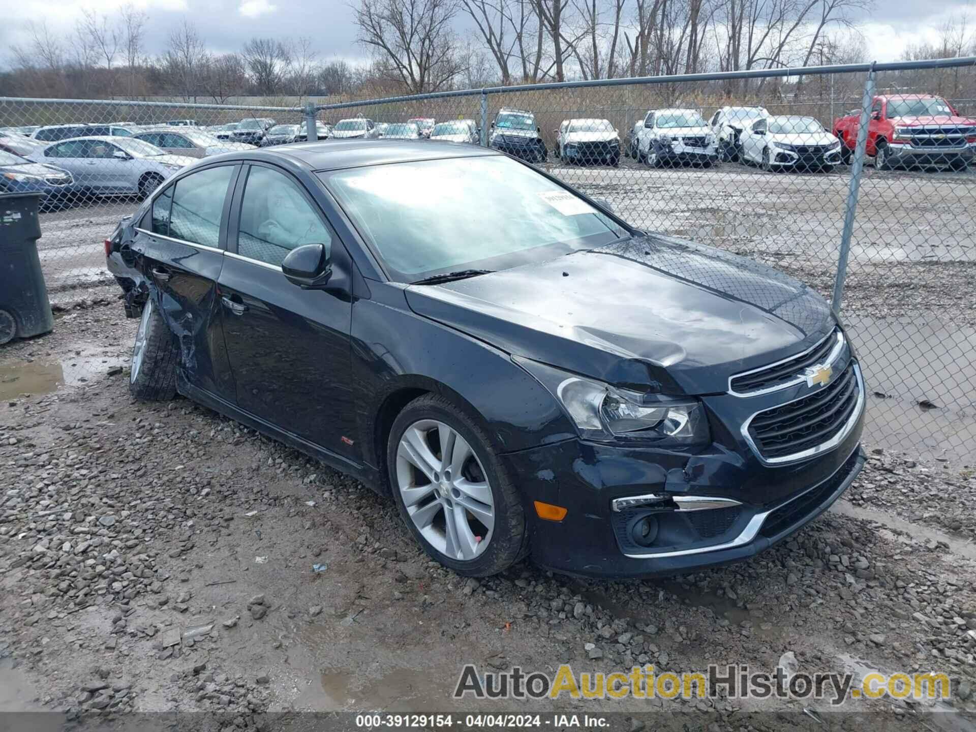 CHEVROLET CRUZE LTZ, 1G1PG5SB2F7292507