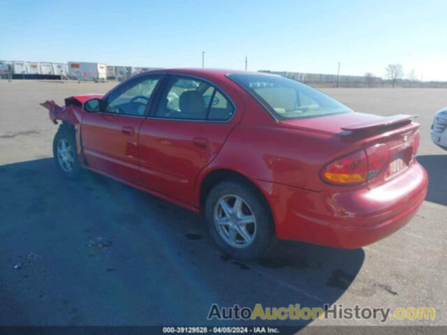 OLDSMOBILE ALERO GL, 1G3NL52E13C105460