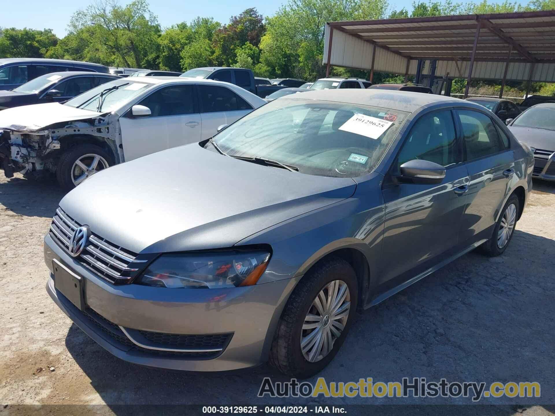 VOLKSWAGEN PASSAT 1.8T S, 1VWAS7A36FC029913