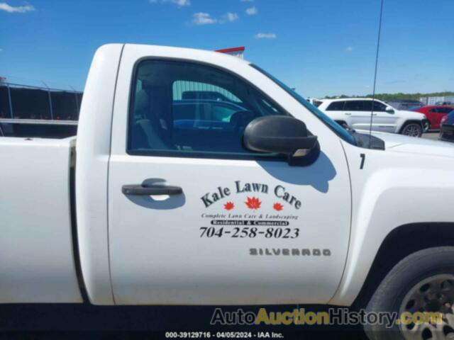 CHEVROLET SILVERADO 1500 WORK TRUCK, 1GCNCPEA4CZ304603