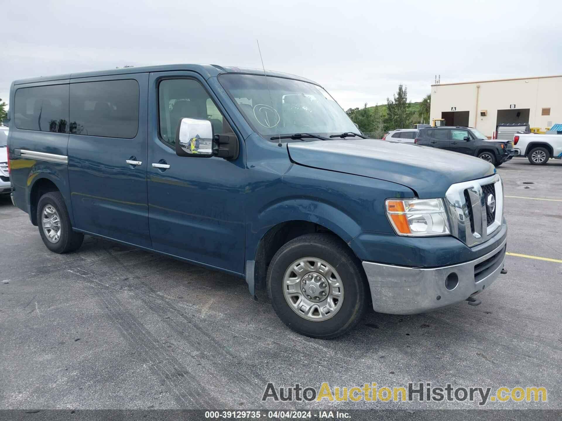 NISSAN NV PASSENGER NV3500 HD SL V8, 5BZAF0AA7DN202210