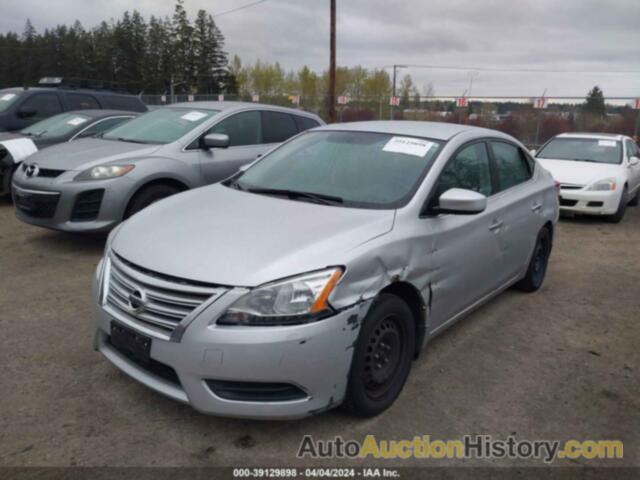 NISSAN SENTRA FE+ S/FE+ SV/S/SL/SR/SV, 3N1AB7AP3EL656046