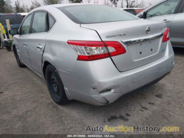 NISSAN SENTRA FE+ S/FE+ SV/S/SL/SR/SV, 3N1AB7AP3EL656046