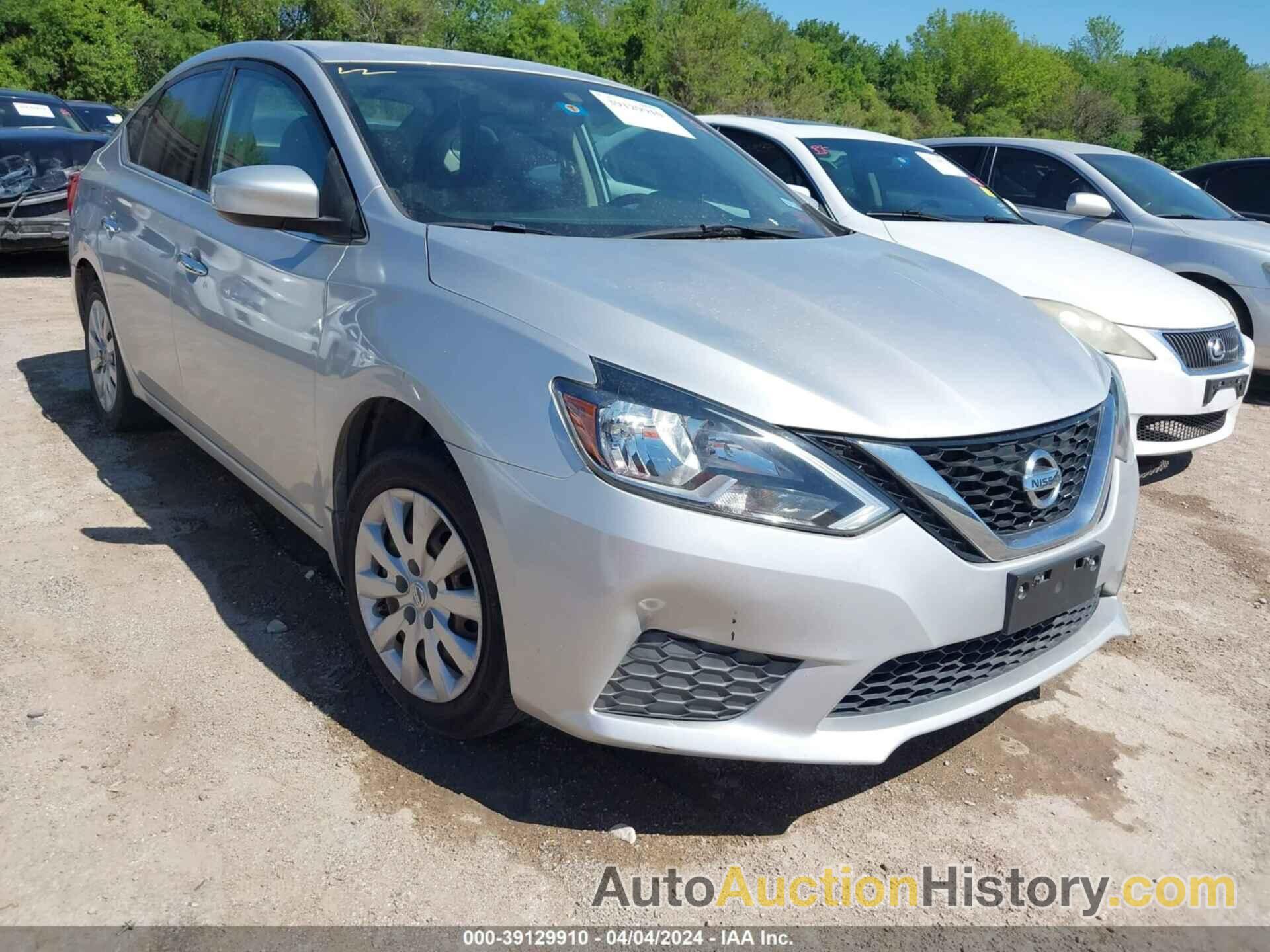 NISSAN SENTRA SV, 3N1AB7AP2GL659863