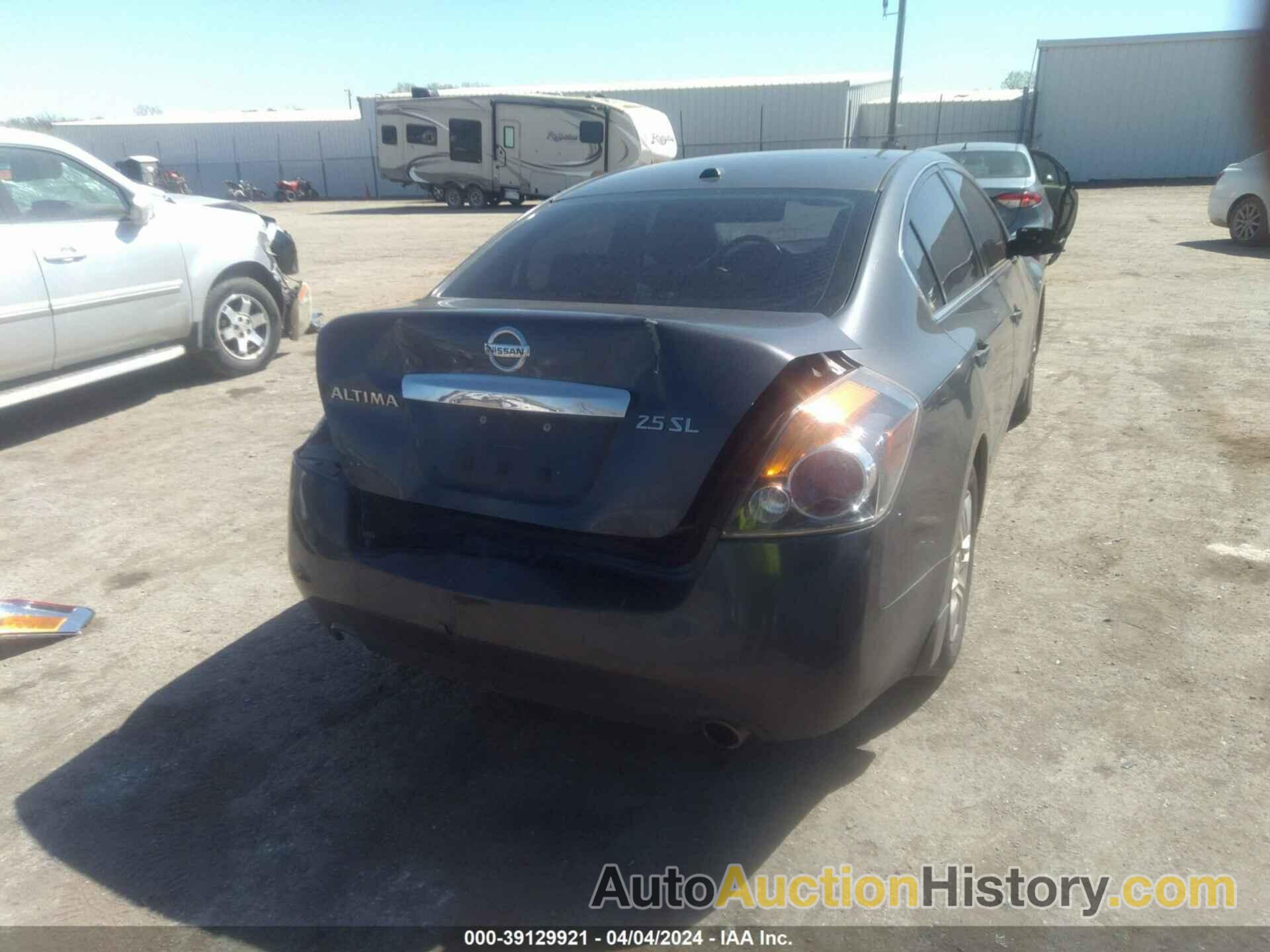 NISSAN ALTIMA S, 1N4AL2AP2CC156004