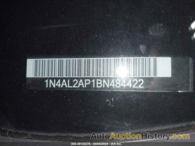 NISSAN ALTIMA 2.5 S, 1N4AL2AP1BN484422