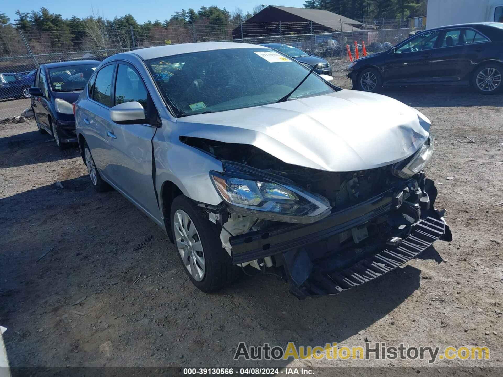 NISSAN SENTRA S/SV/SR/SL, 3N1AB7AP7KY279378