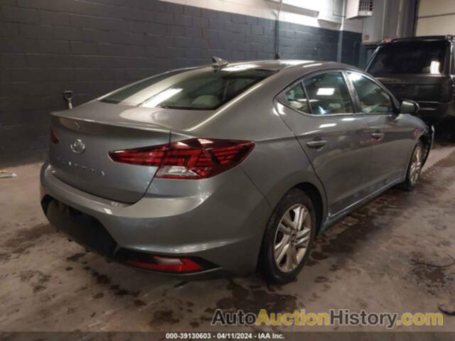 HYUNDAI ELANTRA SEL, 5NPD84LF3KH411089