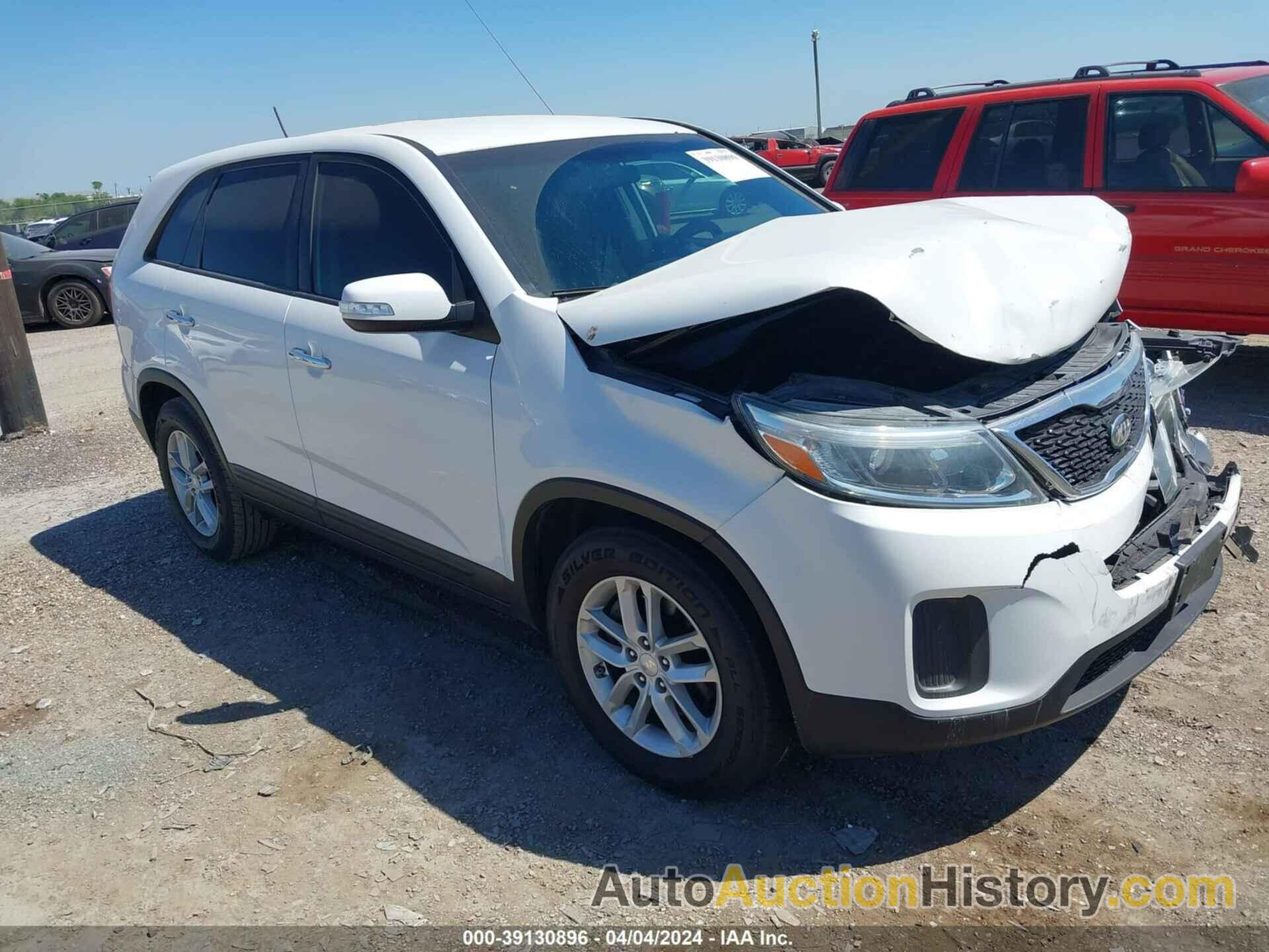 KIA SORENTO LX, 5XYKT3A65FG628661