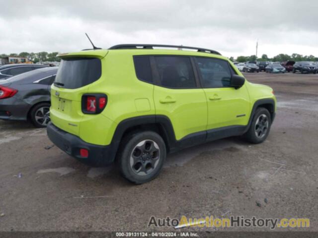 JEEP RENEGADE SPORT, ZACCJAAB6HPF04896