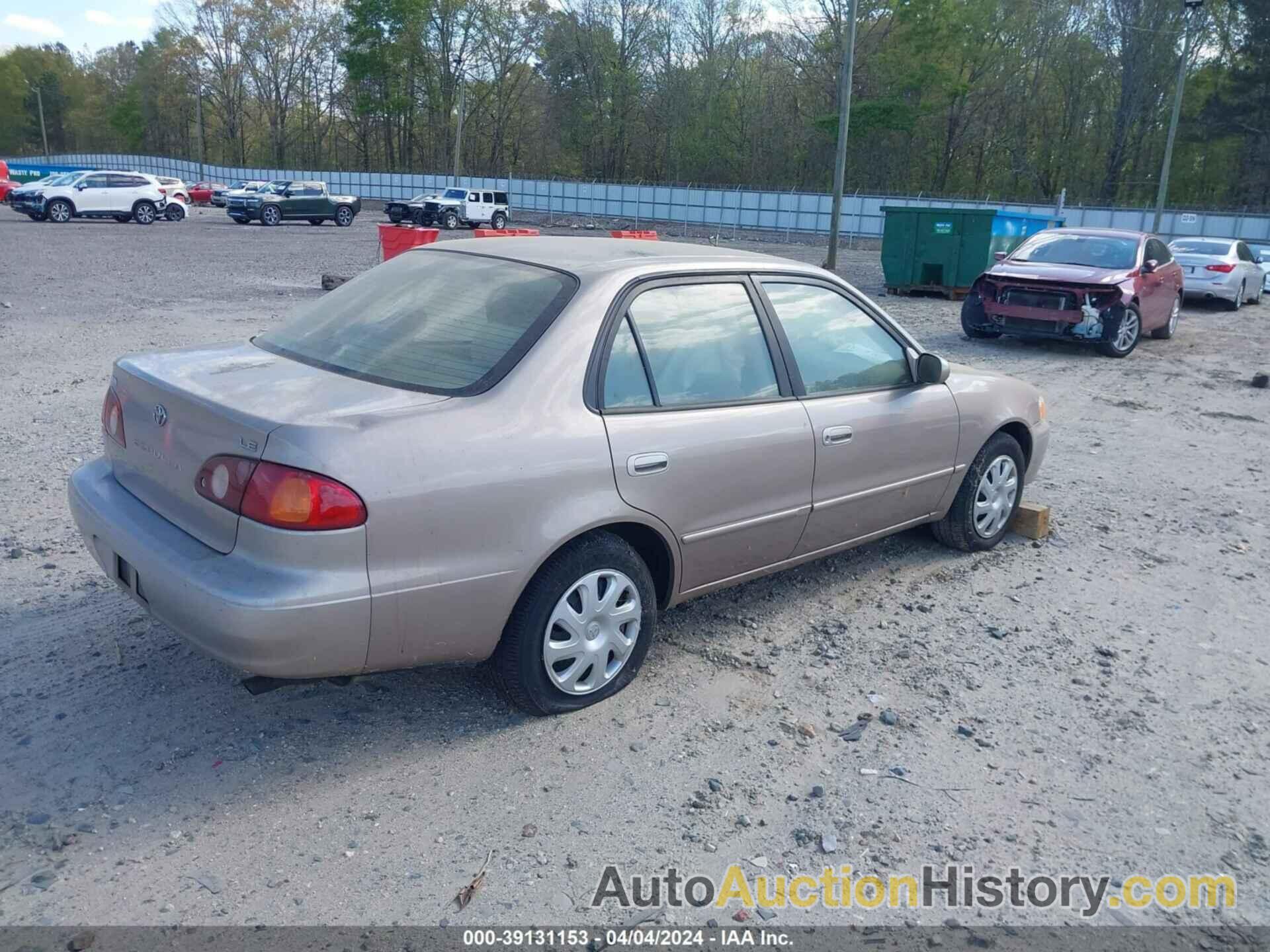 TOYOTA COROLLA LE, 2T1BR12E72C532626