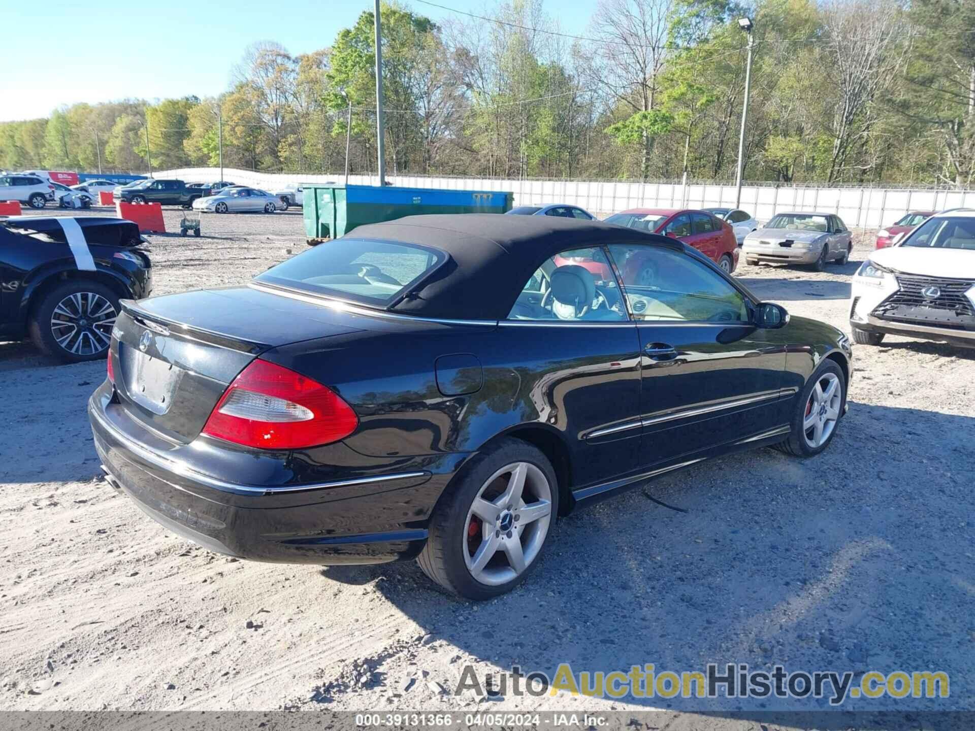 MERCEDES-BENZ CLK 550 550, WDBTK72F27T081950