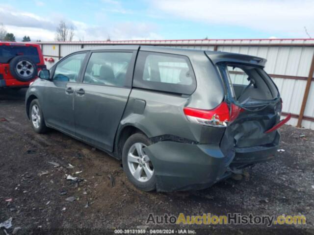 TOYOTA SIENNA, 5TDZK3DC3BS11160