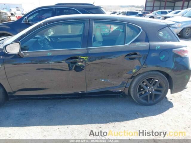 LEXUS CT 200H, JTHKD5BHXE2190381