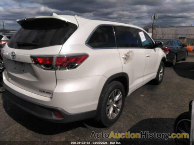 TOYOTA HIGHLANDER XLE, 5TDJKRFH2FS072498