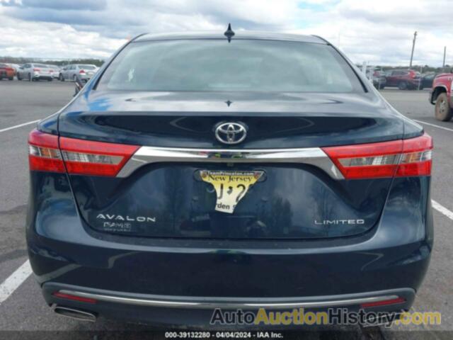 TOYOTA AVALON LIMITED, 4T1BK1EB1JU273828