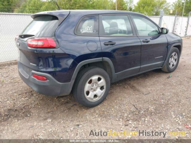 JEEP CHEROKEE SPORT, 1C4PJLAB1EW155450