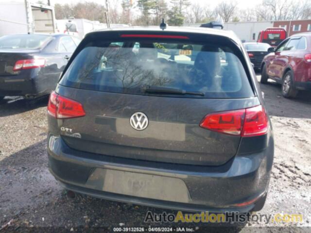 VOLKSWAGEN GOLF GTI 2.0T SE 4-DOOR, 3VW4T7AU2FM093643